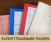 Custom Patent Trademark Folders